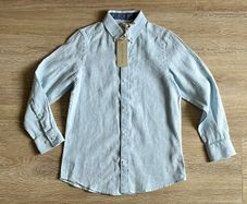 John Rocha linen rich  shirt, 6-7y