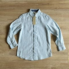 John Rocha linen rich  shirt, 6-7y