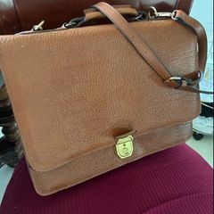 Quality Leather Briefcase/ laptop Bag