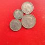 4 George VI British Coins 1949 Image 2