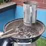 Weber Compact Black Charcoal BBQ and starter Image 3