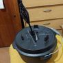 BRAND NEW 24CM 4.8 L Dutch Oven BBQ Oven Pot Cast Iron Cooking Pot Roasting Pan Also For Gas Grill Plus A Lid Lifter Image 7