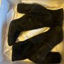 & Other Stories black suede boots Image 4
