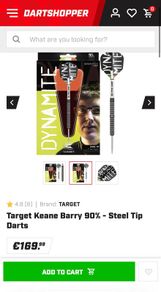 Keane Barry darts