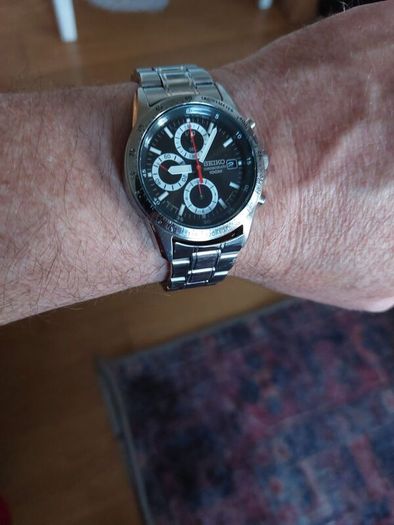 Seiko Chronograph 100m Tachymeter 7T92