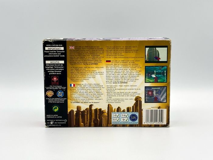 Superman for Nintendo N64 - Boxed