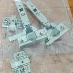 Soft-Close Clip-On Concealed Hinges 2 Pack