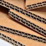 Lot of 4 Large heavy duty Eco-Friendly double walled cardboard boxes size 18x18x18 inches / 46x46x46 cm ideal for moving, office, shipping, post Image 2