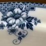 Antique Art Deco Cambridge Pattern Oval Serving Platter Meat Platter Hollinshead & Kirkham England ca 1910 Image 4