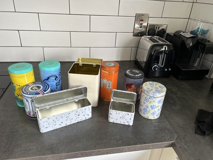 Tins - a random selection