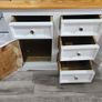 corner display cabinet and drawer unit Image 5