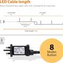 Lights 100 LED 10m/32ft Christmas Tree Lights for Indoor & Outdoor Warm White Decorations Fairy String Lights for Xmas Garden Bedroom & Party Image 3
