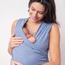 Seraphine Blue Skin to Skin Babywearing Sleeveless Top Size Large (16-18) Image 4