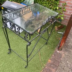 Cast iron table