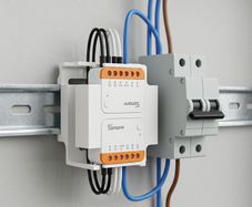 Sonoff Mini R4 DIN rail mount