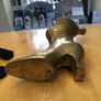 Vintage Solid Brass Shoe Figurine Image 3