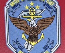 United States seventh fleet, embroidered badge