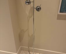 Modern Chrome 3-Light Floor Lamp