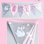 Eco-Friendly Personalised Cotton Bunting Made to Order Image 8