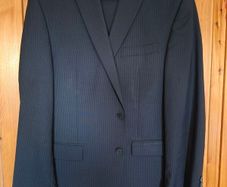 Calvin Kleik dark navy suit