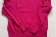 Cerise Pink cashmere jumper Size 10