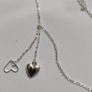 necklace heart stainless steel Image 2