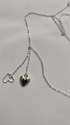 necklace heart stainless steel