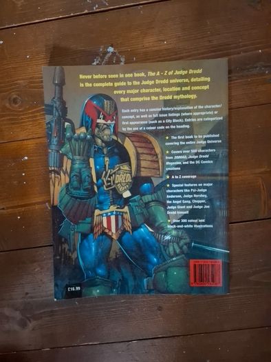 The A - Z of Judge Dredd.  Complete Encyclopedia