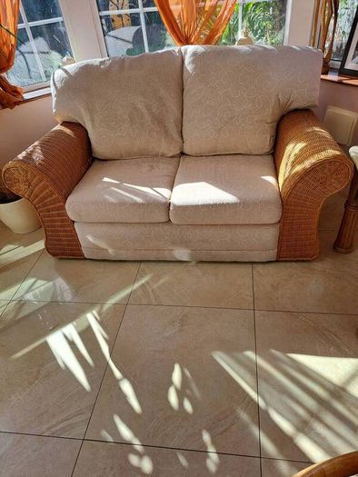 rattan sofa