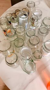 Free Empty Glass Jars, Various Sizes