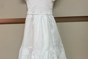 pretty white summer dress