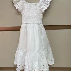 pretty white summer dress