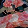beautiful top and skirt pink Image 2