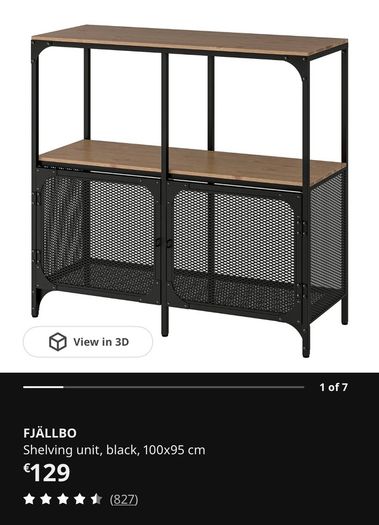 IKEA Fjallbo shelving unit