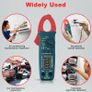 HANMATEK Digital Clamp Meter,Auto-ranging Amp Voltage Tester with Backlight,Clamp Multimeter Image 4