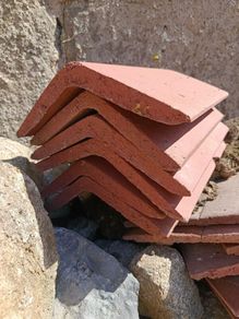 Ridge roof tiles