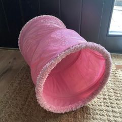 Pink Cat Play Tunnel