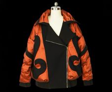 Brand New Designer 95% White Duck Down Jacket One size