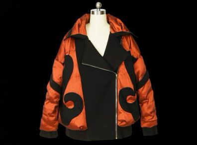 Brand New Designer 95% White Duck Down Jacket One size