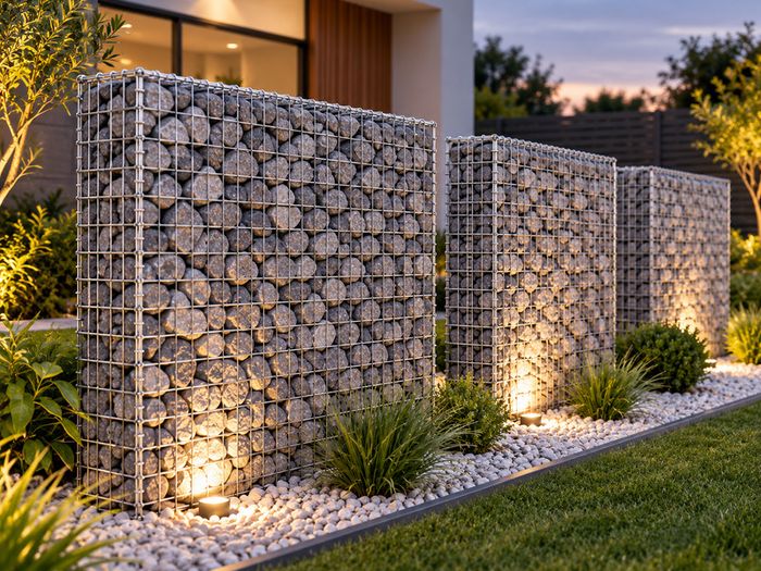 10 x Gabion baskets (100cm x 30cm x 90cm) FREE Delivery