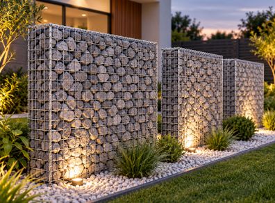10 x Gabion baskets (100cm x 30cm x 90cm) FREE Delivery