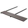 WPC Hollow Decking Boards with Accessories 20m(sqr) 2.2m Dark Brown Image 4