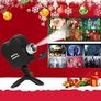 Halloween Santa Window Projector Festival Movies Display Christmas Lamp Light Image 3