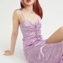 ladies satin dress Image 2