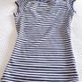 Black & White Stripe Tshirt - Size 8 Image 4