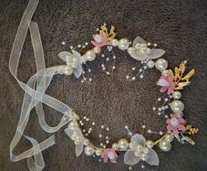 Flower Girl headpiece x 2