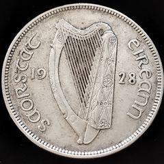 Ireland - 1928 - Half Crown - Silver - KM.8 - [2428]