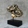 Gorilla Skull - Polished Bronze (Signed) Image 4