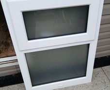 pvc double glazed window