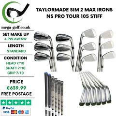Taylormade Qi Irons / 5-Pw / Speeder NX 50 Regular